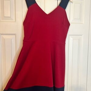 41 Hawthorn Red and Black Dress